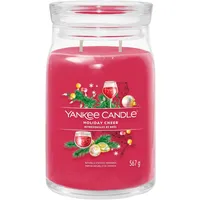 Yankee Candle Holiday Cheer große Duftkerze 567 g rot