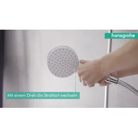 Hansgrohe Crometta S Showerpipe 240 1jet EcoSmart Reno chrom 27270000