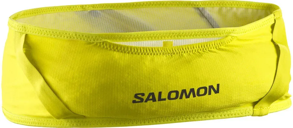 Jogginggürtel Salomon Pulse Belt Sulphur Spring/Glacier Gray - Gelb