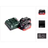 Metabo Akku Basis Set 18 V mit 2 x 8,0 Ah