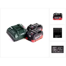 Metabo Akku Basis Set 18 V mit 2 x 8,0 Ah
