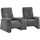 exxpo - sofa fashion 2-Sitzer EXXPO - SOFA FASHION "Tivoli, Kinosofa mit Relaxfunktion, mit Ablagetisch und Stauraum", grau, B:207cm H:109cm T:152cm, Sofas, bequem und komfortabel