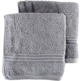 Vivess Handtuchset 50 x 100 cm grau 2 St.