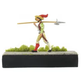 Preiser H0 Landsknecht mit Hellebarde
