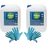 baytronic Kanister 2x AGROLA AdBlue inkl. Füllschlauch 10L + 2 paar Handschuhe (1 St)