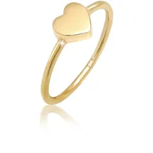 Elli Ring 925 Silber Herz Liebe Valentinstag Zeitlos Gr.: 54
