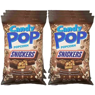 Candy Pop Popcorn Snickers 149 g, 6er Pack