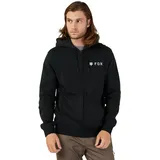 Fox Fleece Zip-Hoodie Herren Schwarz M