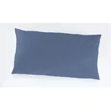 H. G. Hahn Kissenbezug Jersey 40 x 80 cm Blau