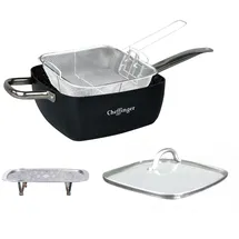 Cheffinger Multi Pfanne Induktion Pfannen-Set 4-tlg. 24 x 24 cm + 9,5 cm