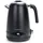 Aigostar - 1,7 Liter 2200W Digitaler Edelstahl Wasserkocher mit Temperatureinstellung 40-100°C, Schwarz - Schwarz