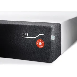 Tempur Matratze Form Plus-Firm, Anthrazit, Weiß, Textil, Füllung: Viskoelastischer Kern, rechteckig, 140x200 cm, Über- und Sondergrößen erhältlich, Bezug abnehmbar/waschbar, alternative Größen rundum abnehmbar, Schlafzimmer, Matratzen Shop, Matratzen, Viscoschaummatratze