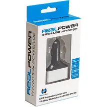 Realpower Ultron RealPower 4-Port USB Car Charger (176636)