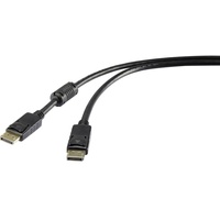 Renkforce DisplayPort Anschlusskabel DisplayPort Stecker, DisplayPort Stecker 7.50 m