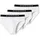SCHIESSER Slips Weiß L 3er Pack