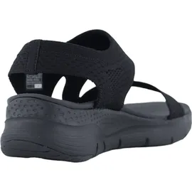 SKECHERS 119458 BBK ARCH FIT - BRIGHTEST DAY Schwarz Sandal Gr. 43