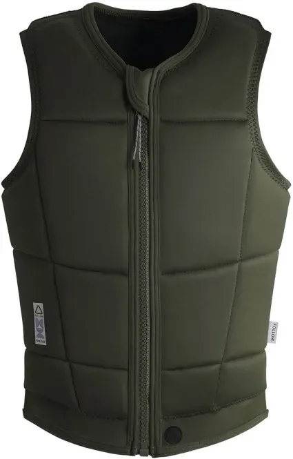 FOLLOW FINESSE LADIES Weste 2026 olive - S