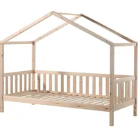 Vipack Hausbett Dallas 90 x 200 cm Kiefer massiv natur beige