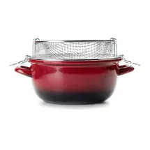 Ibili Volcan Frittentopf 24 cm rund