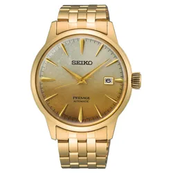 Seiko SRPK46J1 Presage Herren-Automatikuhr Cocktail Time Goldfarben