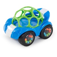 Bright Starts Spielzeugauto, mit Rassel, Grün-Blau