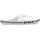 Crocs Bayaband Flip Flop,White/Navy,38/39 EU
