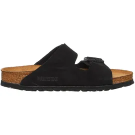 Birkenstock Arizona Weichbettung Veloursleder schwarz 36