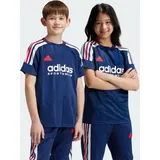 Adidas Tiro Nations Pack Kids T-Shirt Team Navy Blue 2 / White / Better Scarlet 140