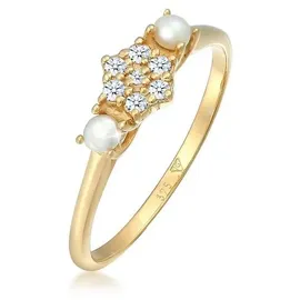 Elli DIAMONDS Ring 375 Gelbgold Diamant in Gold | Gr.: 54