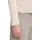 Cartoon Strickjacke mit Fransen Beige 34