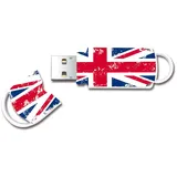 Integral Xpression USB-Stick mit Union Jack-Motiv, 64 GB