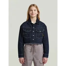 G-Star Cropped Denim Jacke Blau 8