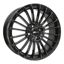 BROCK B24 7,0 x 16 4 x 98 ET35 Schwarz Glanz