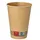 Papstar Pappbecher 0,2 l Braun 1000 St.