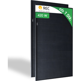 REC Solar Alpha REC420AA Pure-R Black 420W