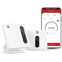 Garza Smart Wi-Fi Thermostat für Kessel und Heizung Adapter