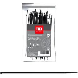 TOX 100 TOX Kabelbinder Clip schwarz 4049563054576 TOX 100 Stück