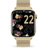 ICE-Watch ICE Smart 2.0 rectangular 1.96 Gold Milanese