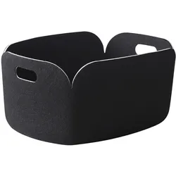 Muuto Restore Aufbewahrungskorb, schwarz