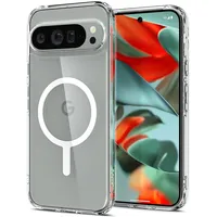 SPIGEN Google Pixel 9 Pro XL Ultra Hybrid OneTap Metal Ring Hülle transparent