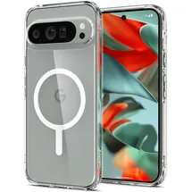 SPIGEN Google Pixel 9 Pro XL Ultra Hybrid OneTap Metal Ring Hülle transparent