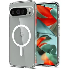 SPIGEN Google Pixel 9 Pro XL Ultra Hybrid OneTap Metal Ring Hülle transparent