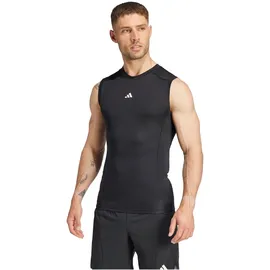 adidas Techfit Compression Training Sleeveless T-shirt black XL Tall