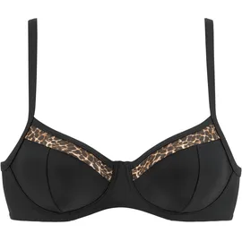 LASCANA Bikini-Top Adele Schwarz 42 Cup C
