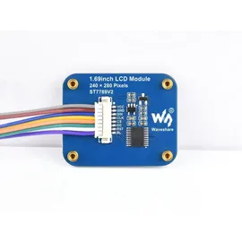 Waveshare 1.69inch LCD Display Module 240x280 IPS, SPI Interface 262K Colors