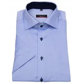Eterna Kurzarmhemd Blau 43