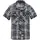 Brandit Textil Roadstar Kurzarmhemd Black / Anthracite M