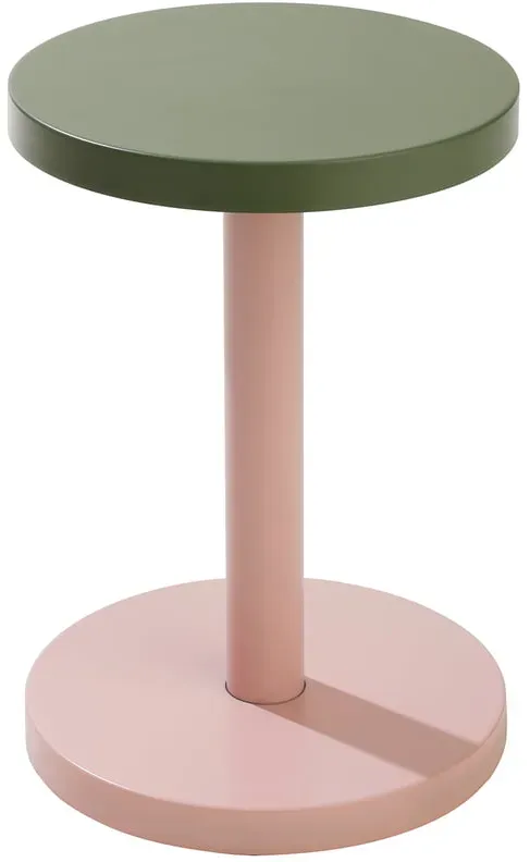 Design Letters - Trisse 3-in-1 Beistelltisch, S, pink / grün