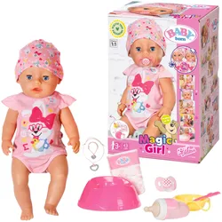 Zapf Creation BABY BORN Puppe Magic Girl 43cm, rosa