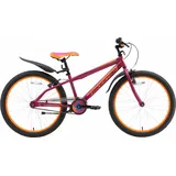 Bikestar Kinderfahrrad Urban Jungle Kinderrad | Berry Orange - Rot